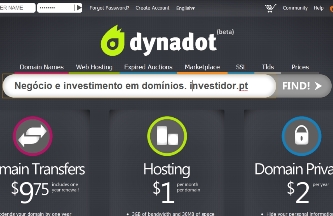 Negócio e investimento em domínios. Aspectos a considerar