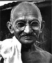 Foto de Mahatma Gandhi