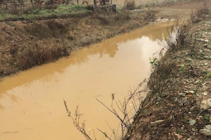 Furo artesiano versus barragem